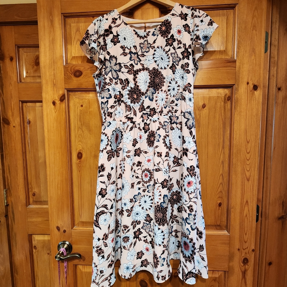 Loft Outlet Floral Dress, Size M